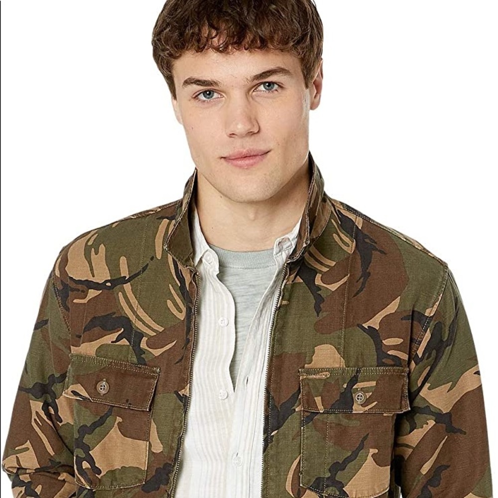 J. Crew Wallace & Barnes zip front shirt-jacket